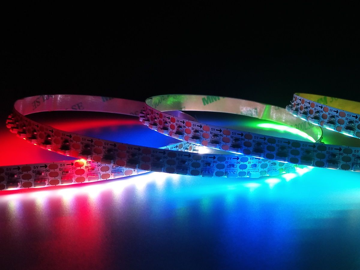 SK6812 4020 Tira de LED de vista lateral
